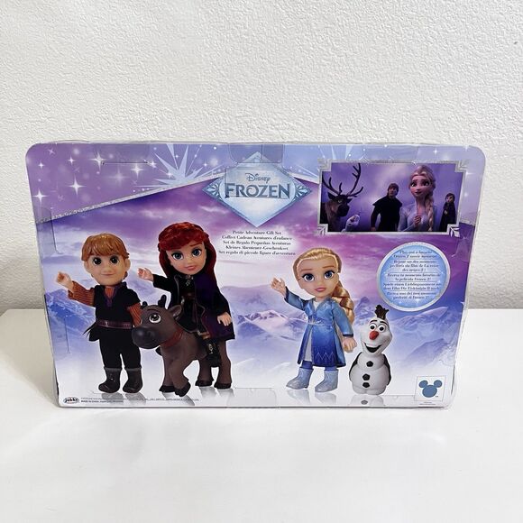 Disney Frozen II Petite Adventure 6" Dolls Gift Set Anna Elsa Olaf Kristoff NEW - Picture 9 of 16